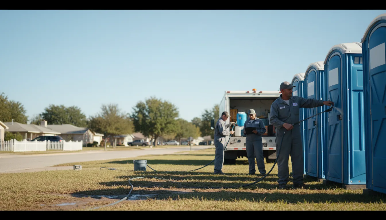 Long-Term Portable Toilet Rental in Telford, TN near me